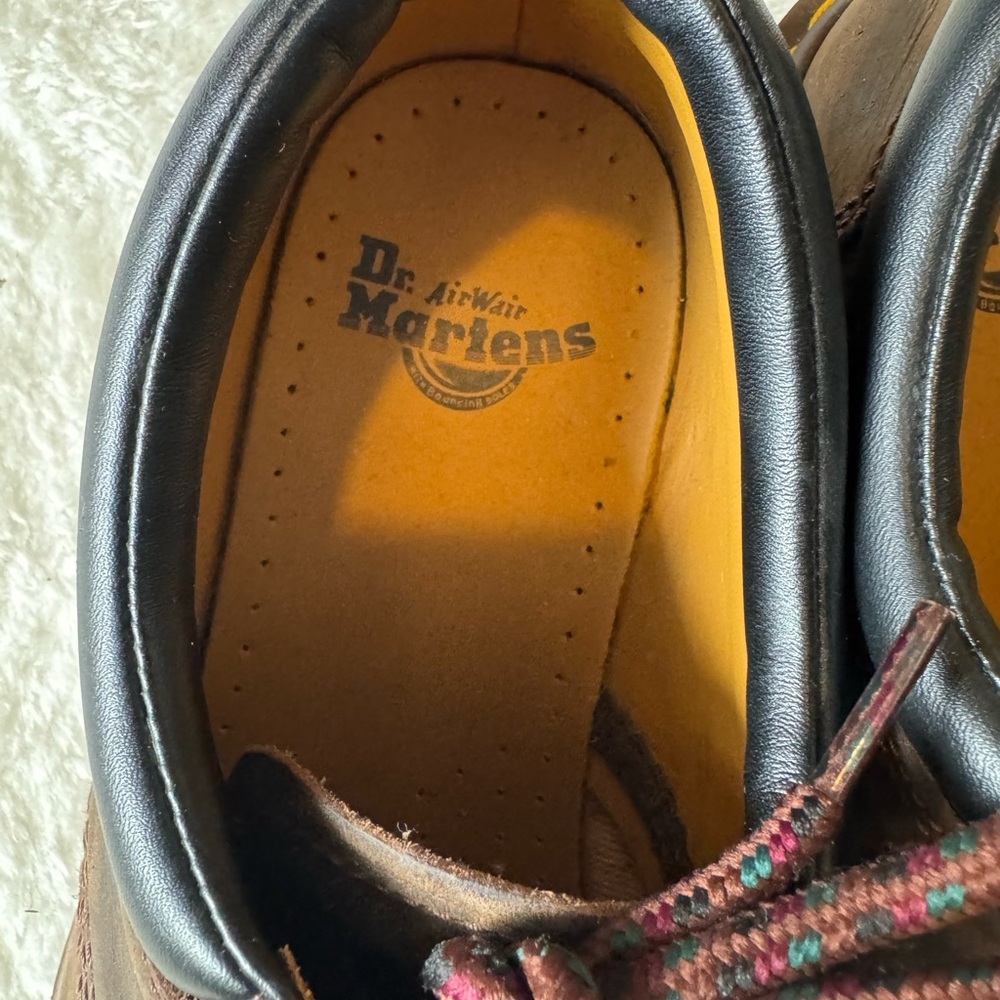 8053 DOC MARTENS CRAZY HORSE LEATHER CASUAL SHOES 10 Men’s - Picture 5 of 6